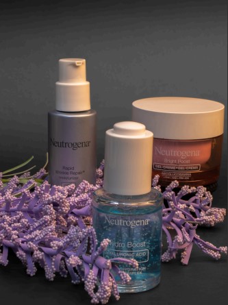 Fotografía publicitaria de productos de skincare